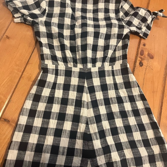 Bec and Bridge Black and White Tie Front Tartina Dress Sz 4 - Picture 3 of 4